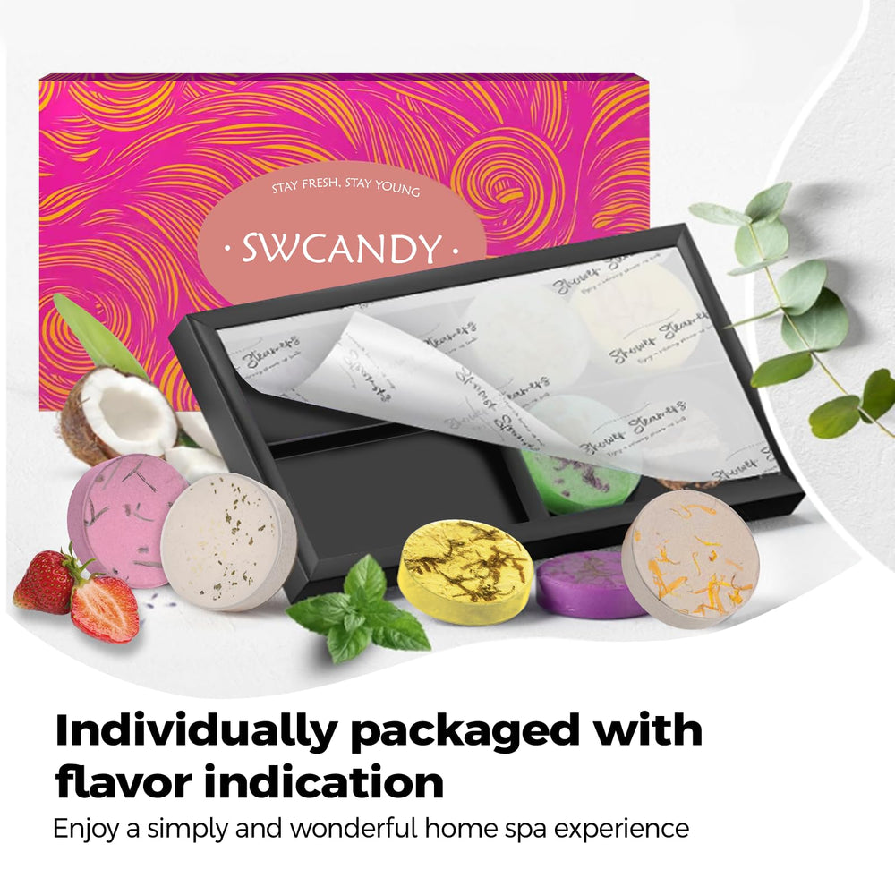 SWCANDY stocking-stuffer friendly compact steamers set.
