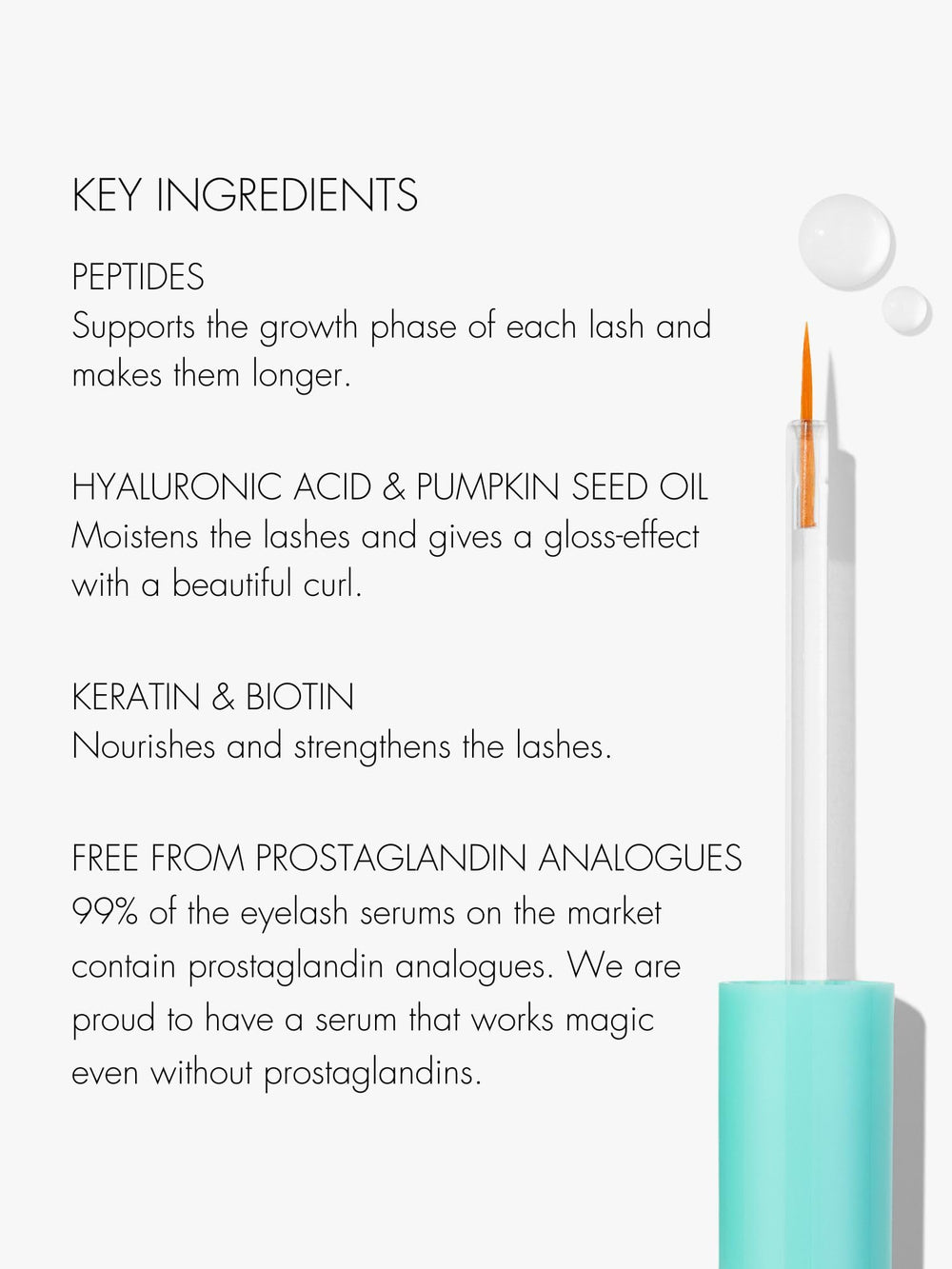 Packaging close-up with vegan and cruelty-free labeling on SWEED serum.