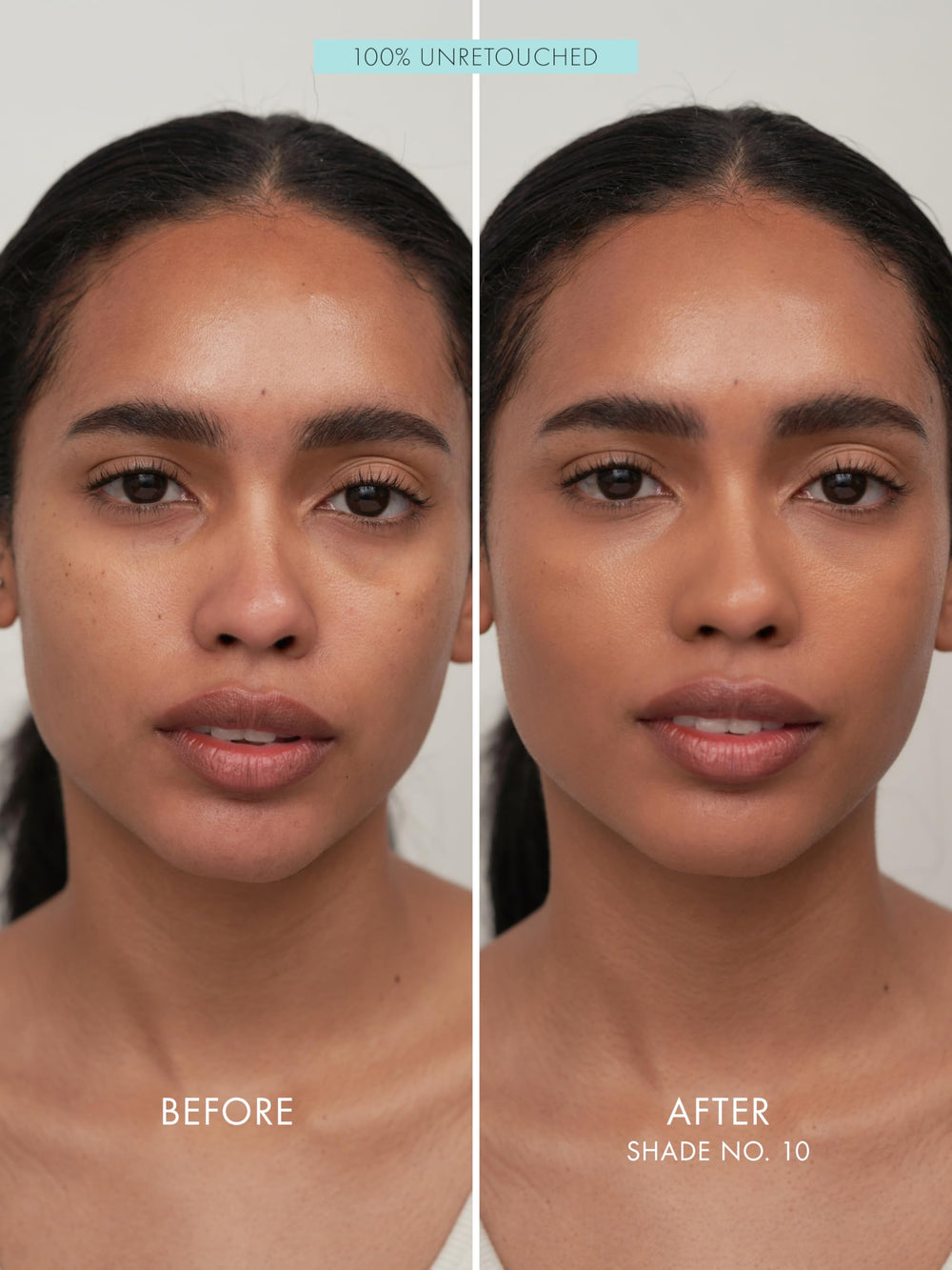 Silky swirl of SWEED Glass Skin Foundation texture for buildable coverage