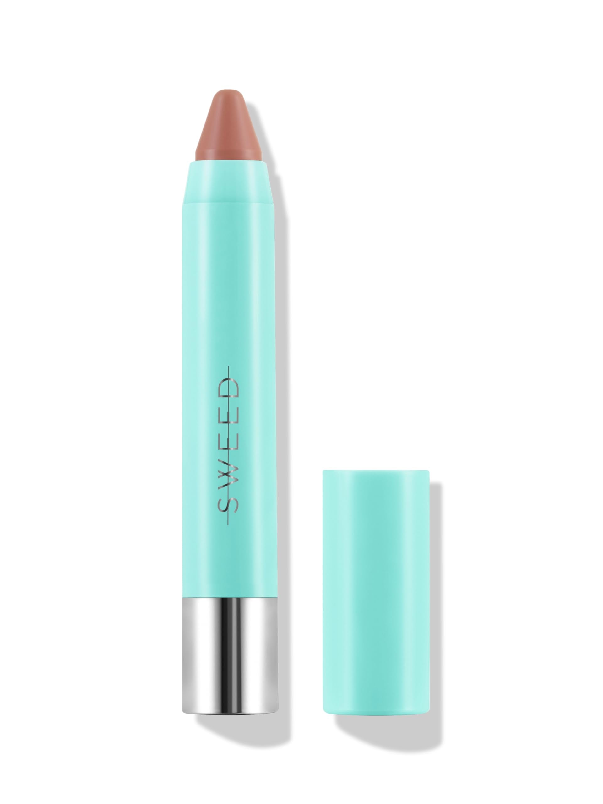 Sweed Le Lipstick packaging highlights vegan, cruelty-free branding with a sleek, portable design.