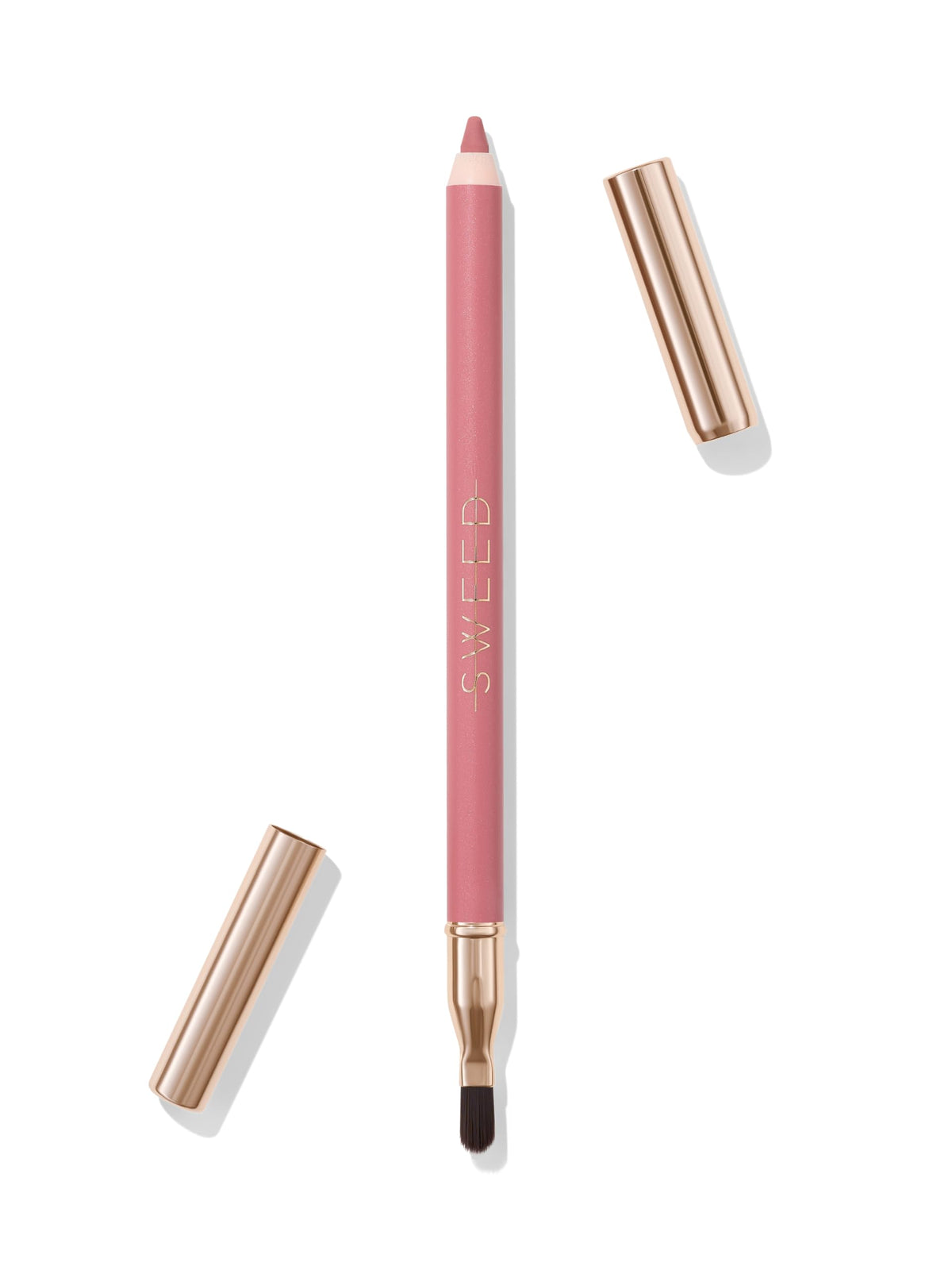 Sweed Lip Liner Pencil with soft velvet color for precise definition