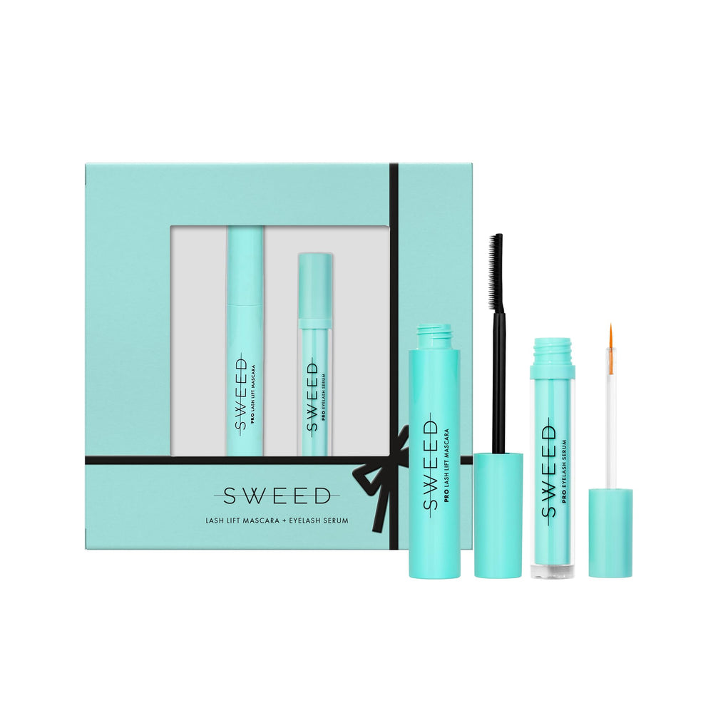 SWEED Skinny Wand mascara brush closeup showing precise root-to-tip coating