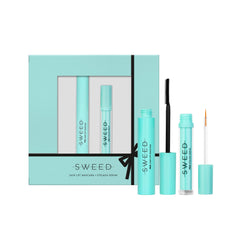 SWEED Skinny Wand mascara brush closeup showing precise root-to-tip coating