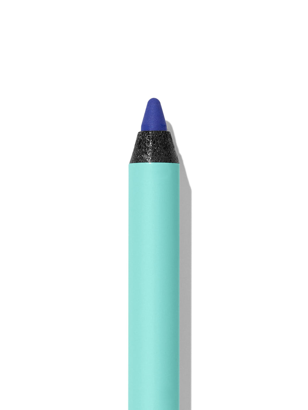 Sweed Satin Eyeliner Diana Blue application on lid demonstrates precise, long-lasting wear