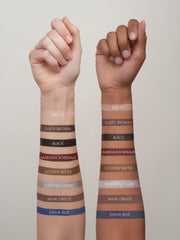 Sweed Satin Eyeliner Diana Blue packaging highlights vegan, cruelty-free clean beauty