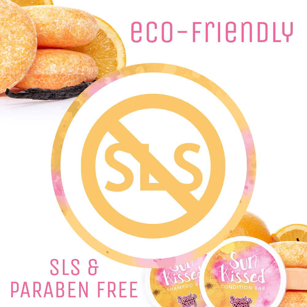 Sweet & Sassy 3 conditioner bar safe for color-treated hair and children