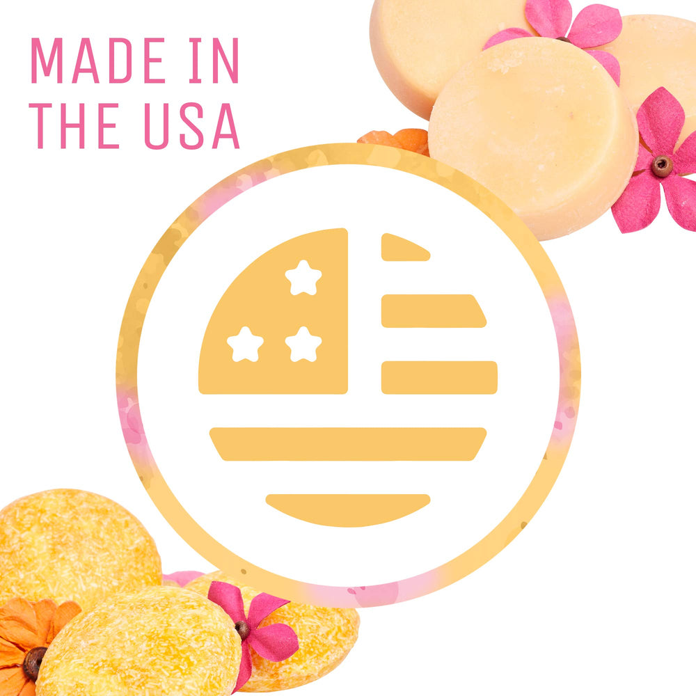 Sweet & Sassy 3 conditioner bar sun-kissed scent highlighting Tangerine and Vanilla