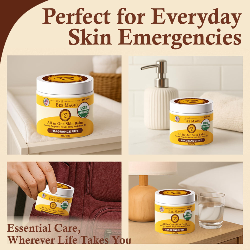 Sweet Bee Naturals small-batch seal signals premium craftsmanship