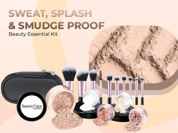Sweet Face Minerals brush set highlights complete tools for precise application