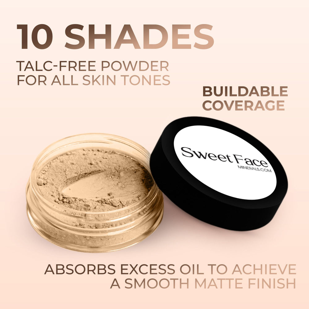 Sweet Face Minerals long-wear minerals staying put through the day