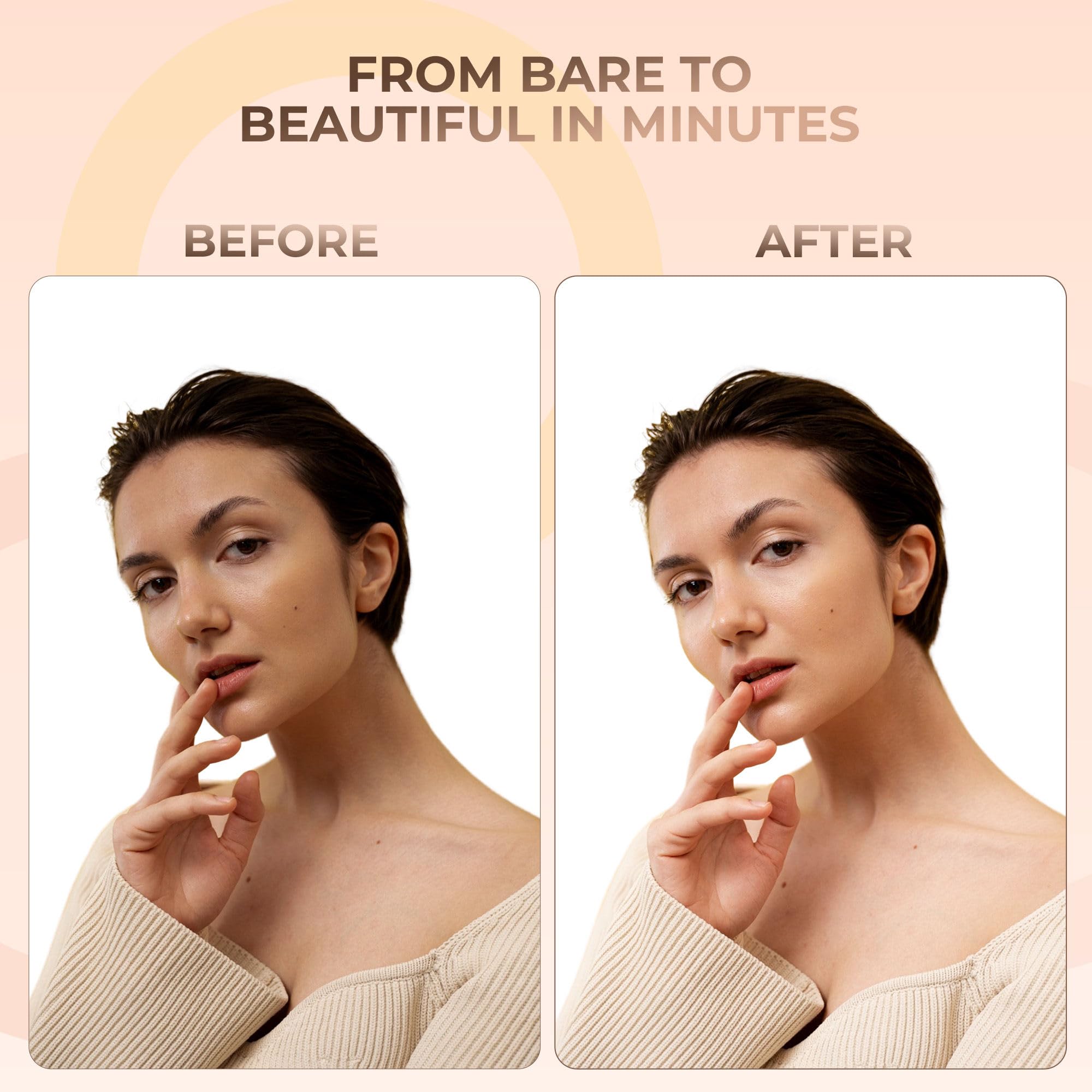 Sweet Face Minerals matte finish loose powder delivering shine-free, smooth look
