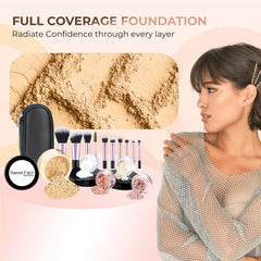 Sweet Face Minerals translucent primer 5g creates a smooth base.