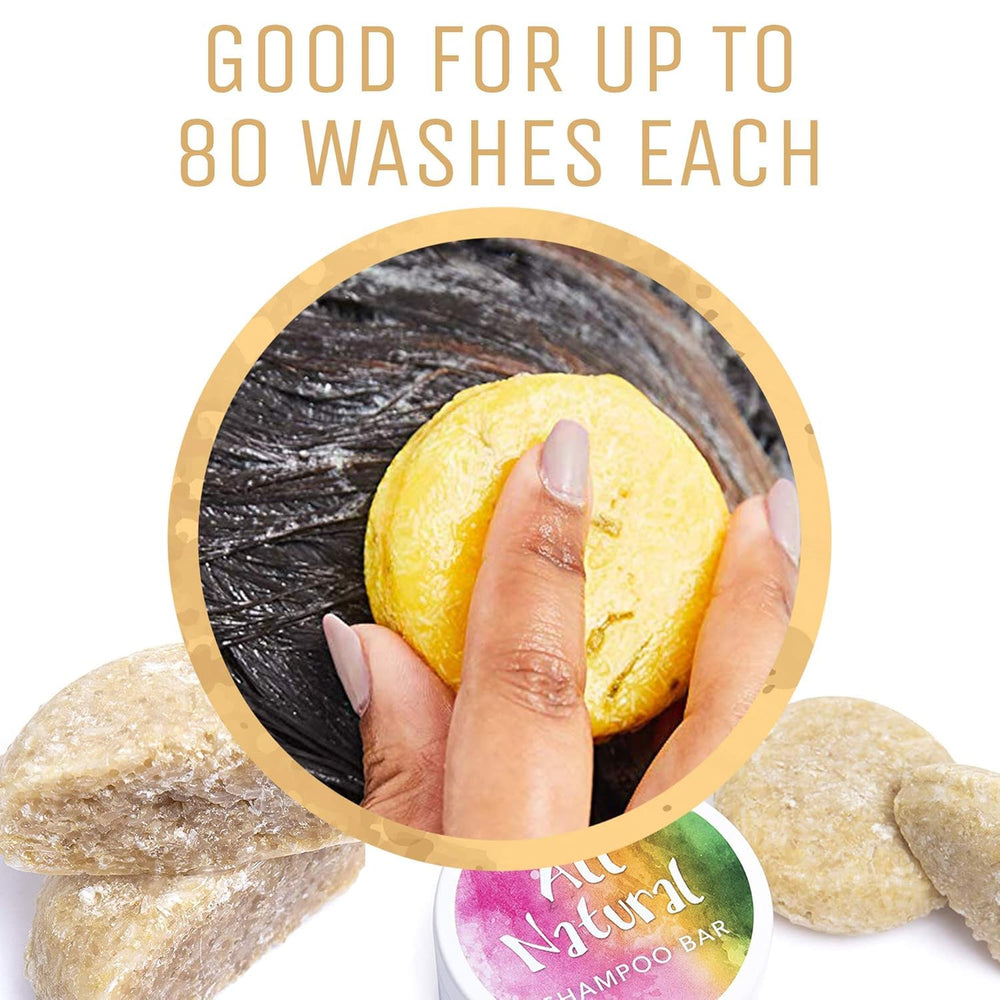 Sweet & Sassy 3 Shampoo Bar emphasizes color-safe cleansing for dyed hair.