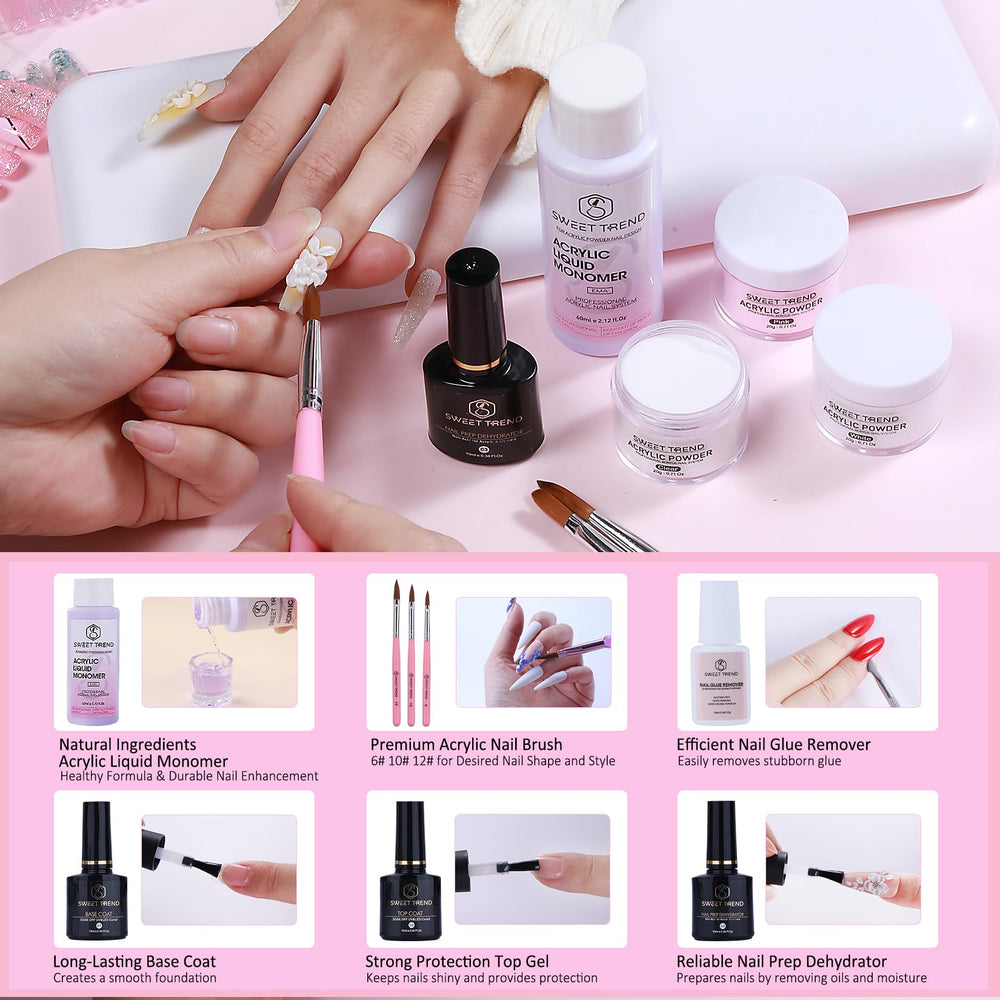 Sweet Trend nail prep dehydrator image for optimal adhesion