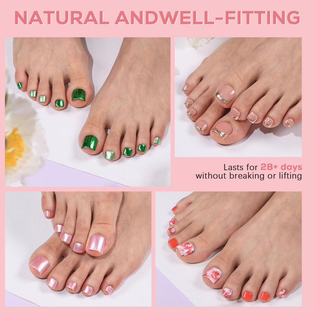 Perfect base for gel polish and French designs at home
