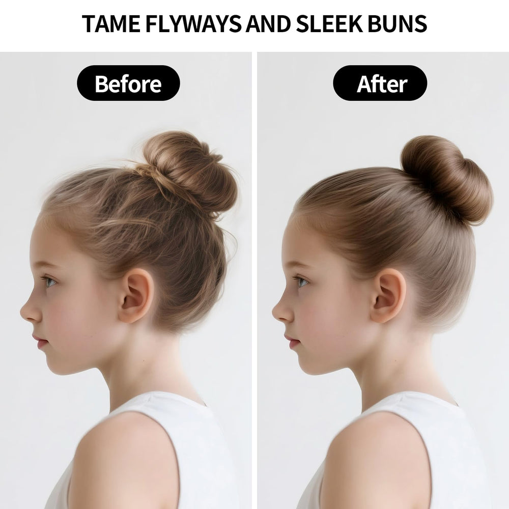 SWEET VIEW slick back brush shapes a sleek ponytail with flexible hold