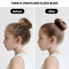 SWEET VIEW slick back brush shapes a sleek ponytail with flexible hold