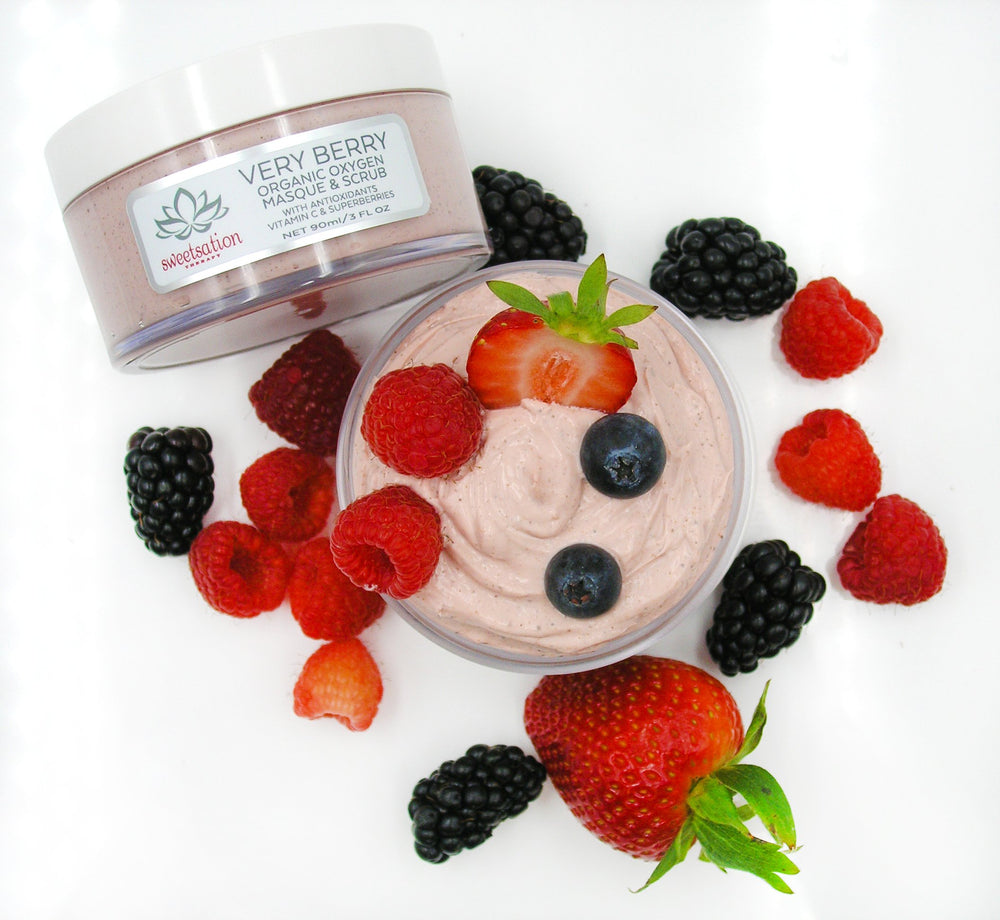 Sweetsation Therapy Antioxidant Berry Hydration – rich, skin-smoothing formula supports moisture.