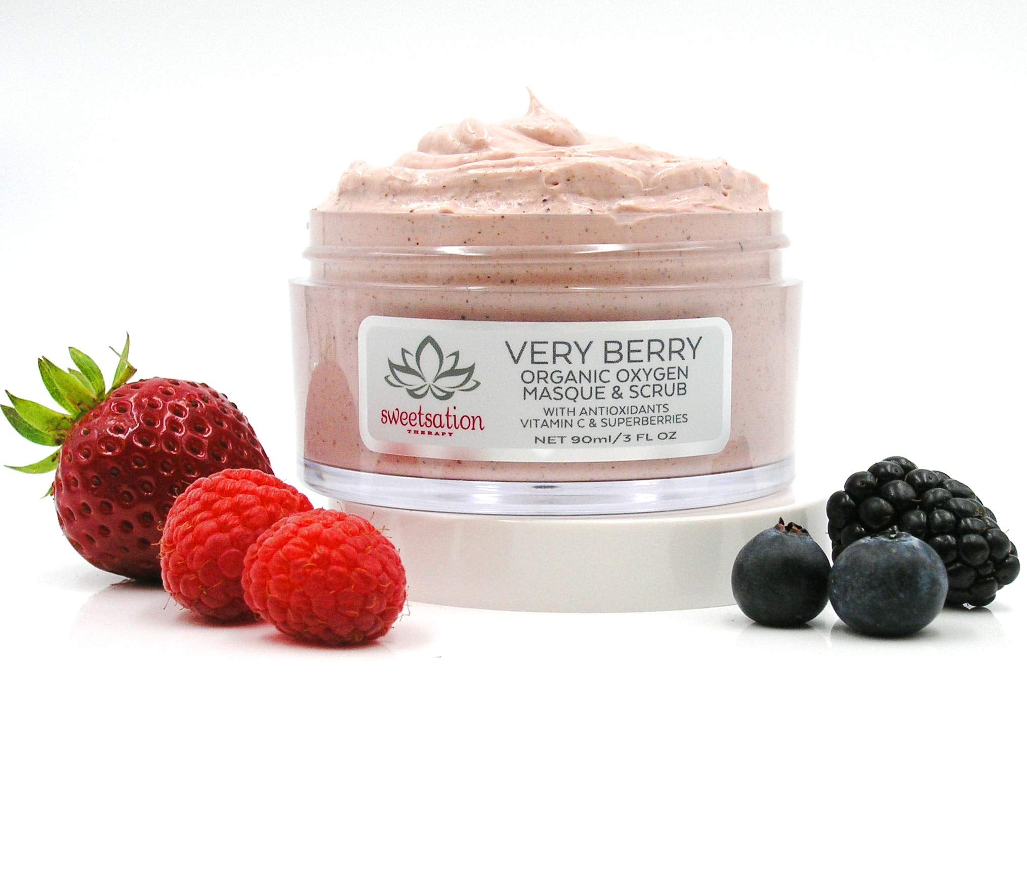 Sweetsation Therapy Mask Close-Up – creamy texture invites easy application.