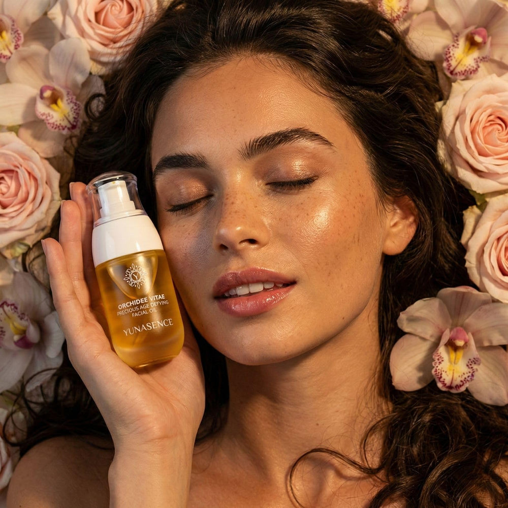 Sweetsation Therapy YUNASENCE ORCHIDEE VITAE maracuja oil emphasizes intense hydration