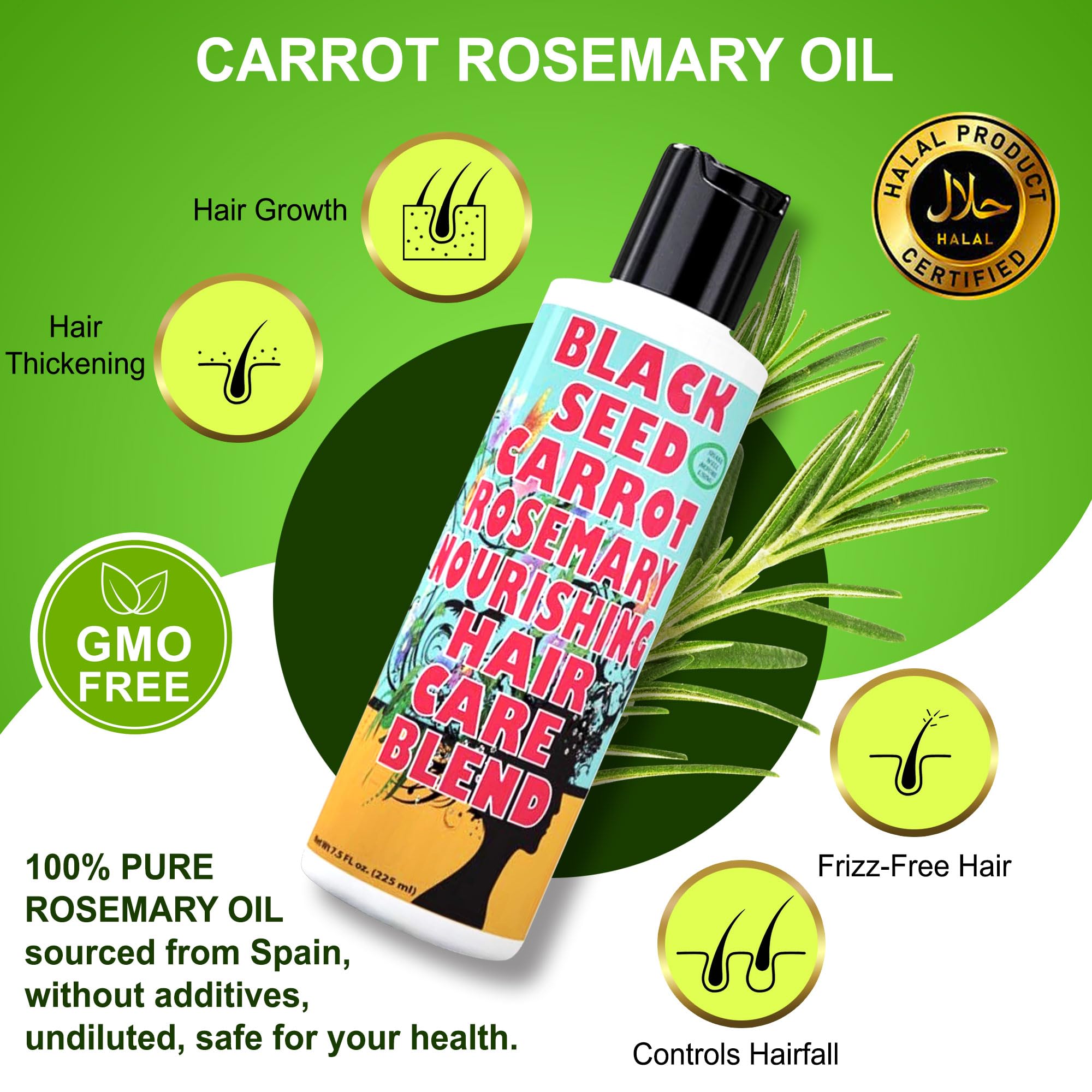 Sweetsunnah oil pour demonstrates easy, mess-free application