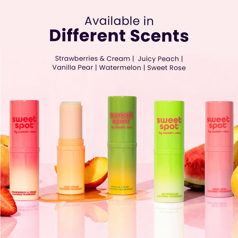 Long-lasting aroma from SweetSpot Strawberries & Cream throughout the day.