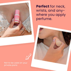 Twist-open cap of SweetSpot stick for travel-friendly use.