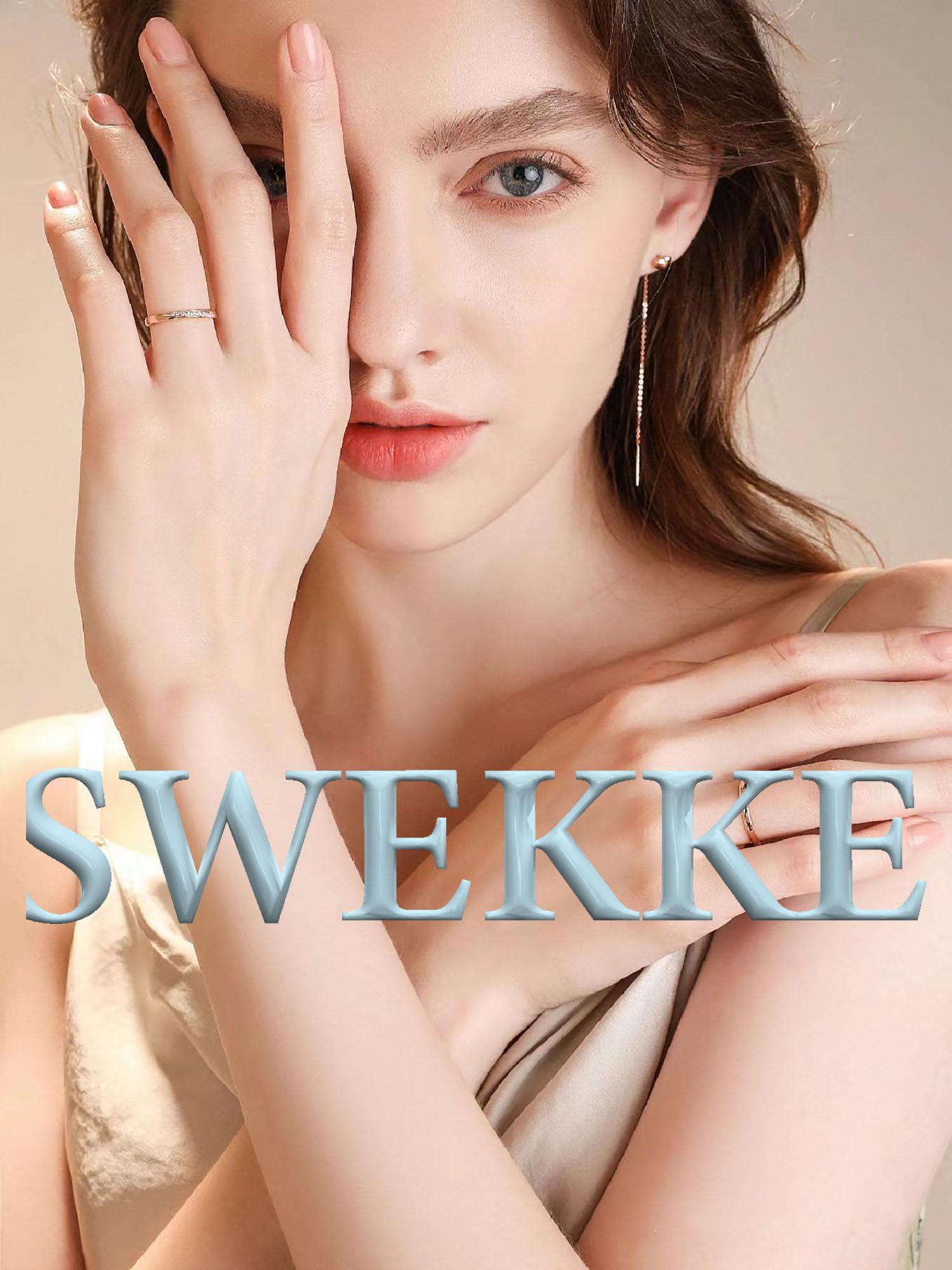 SWEKKE 3D flower designs enhance any look and occasion.