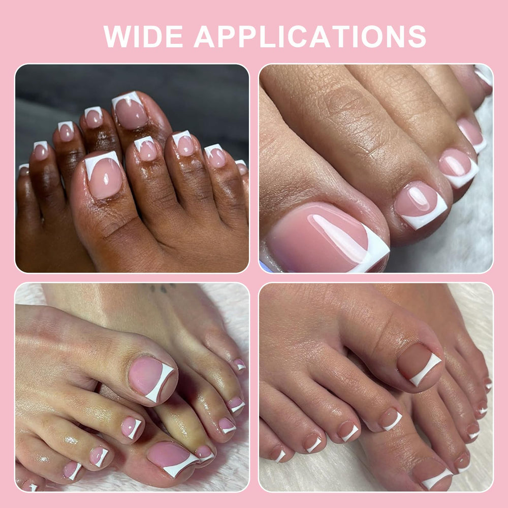SWETIDY 15-size range toe tips fit most toes for a personalized look