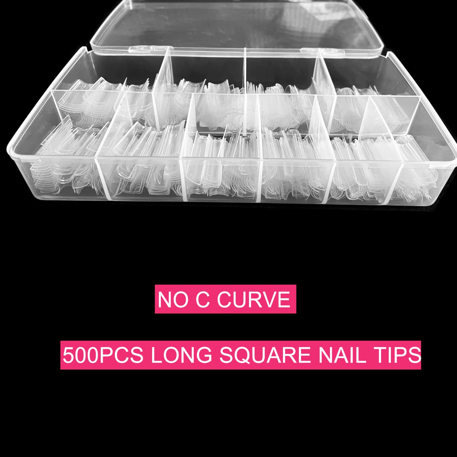 SWETIDY flatten half-cover square tips ideal for DIY art.