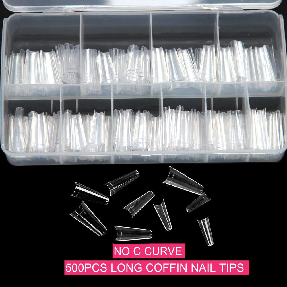 SWETIDY nail tips box packaging demonstrates sturdy storage and easy transport