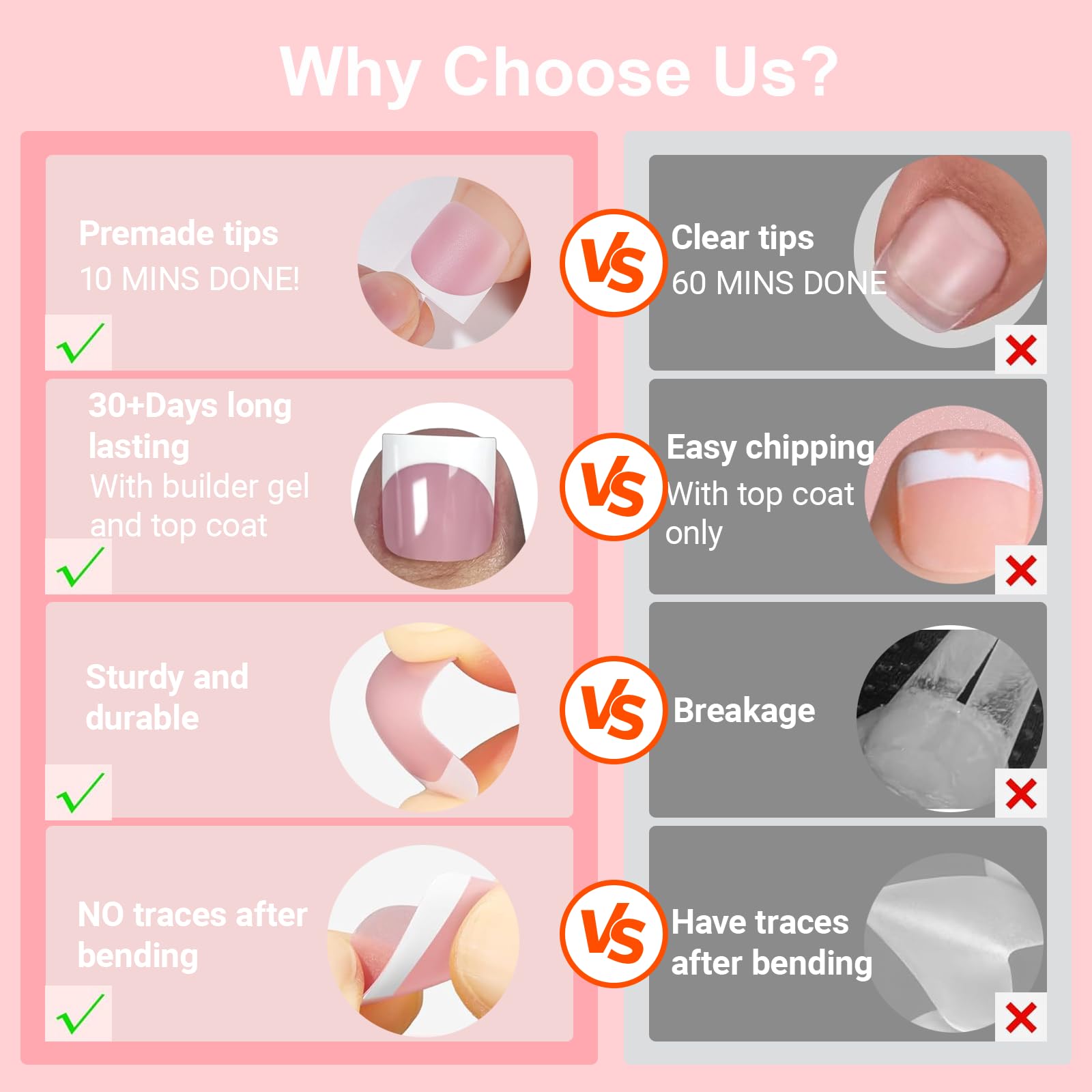 SWETIDY 5-in-1 pre-designed toe nails for quick beginner-friendly extensions