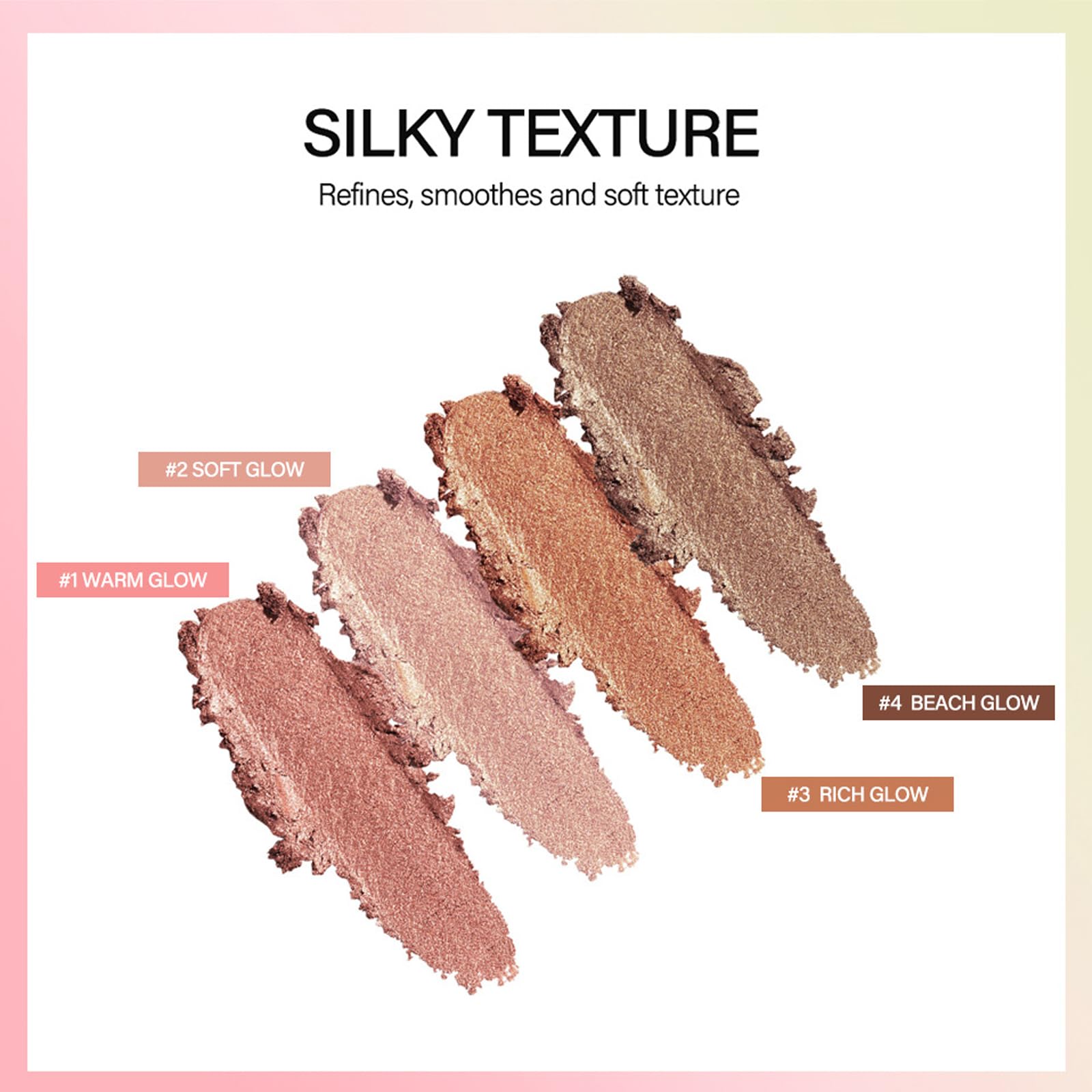 SWETIYOU bronzer stick on eye crease for subtle contour.