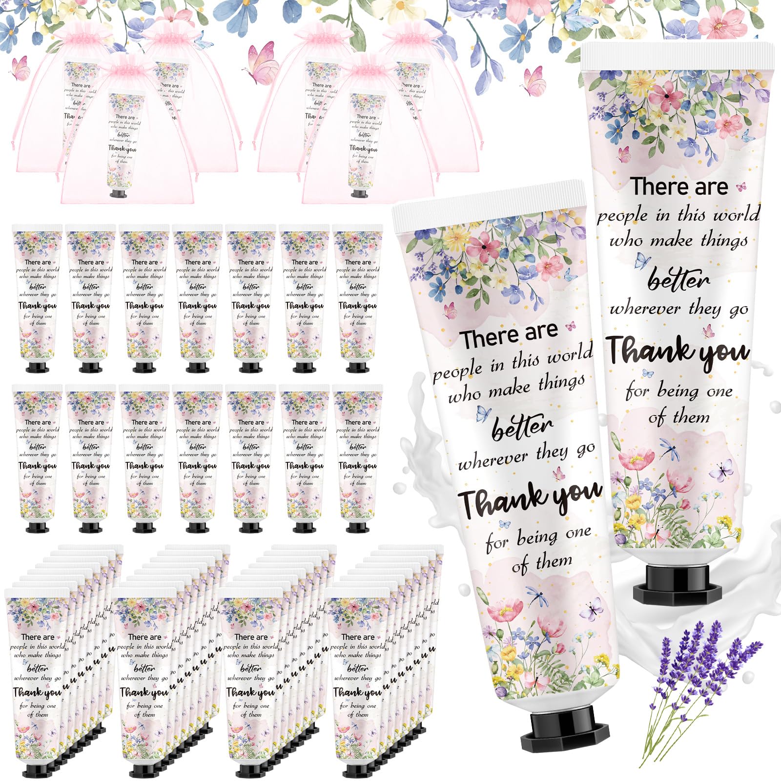 Swiffen 48-set hand cream gift set packaging displayed for events and gifting