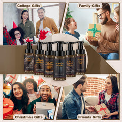 Swiffen cologne scented foaming hand soap, leaves hands clean with a lasting fragrance.
