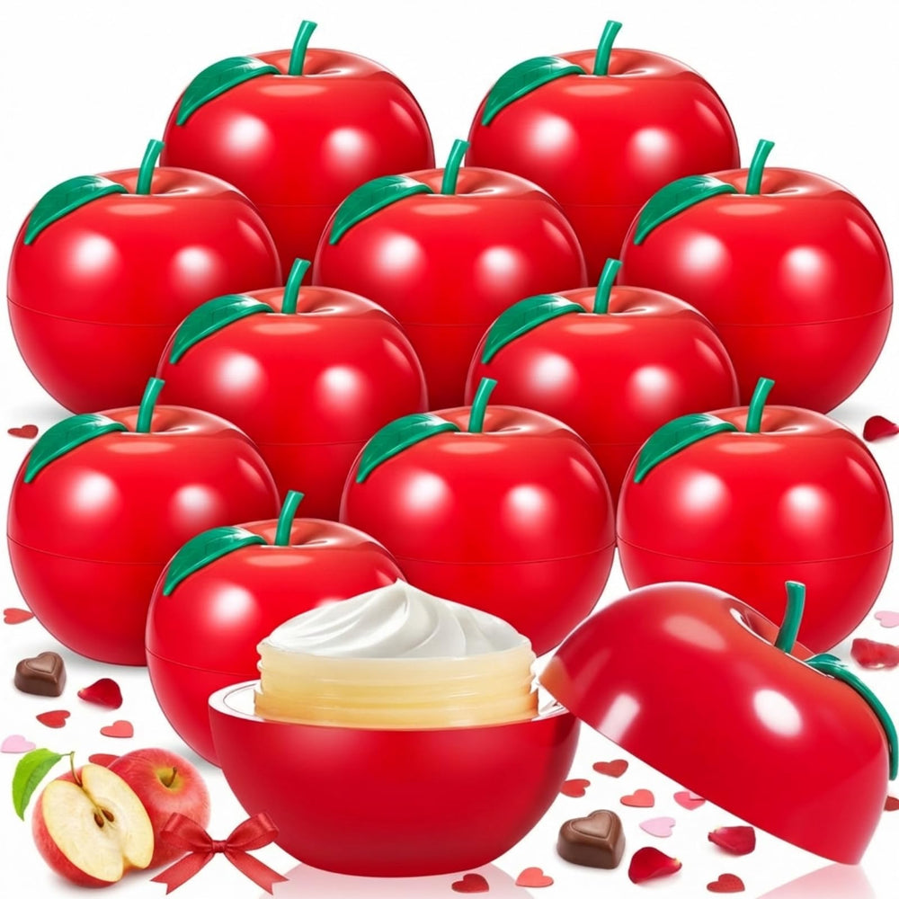 Swiffen apple hand cream set packaging showing twelve mini tubes, ideal gift for women