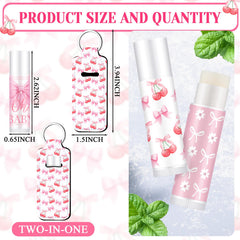Swiffen pink bow daisy lip balm adds charm to event favors