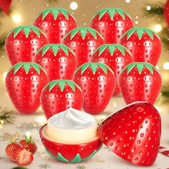 Swiffen strawberry hand cream gift set, 12 pieces, ideal for gifting.