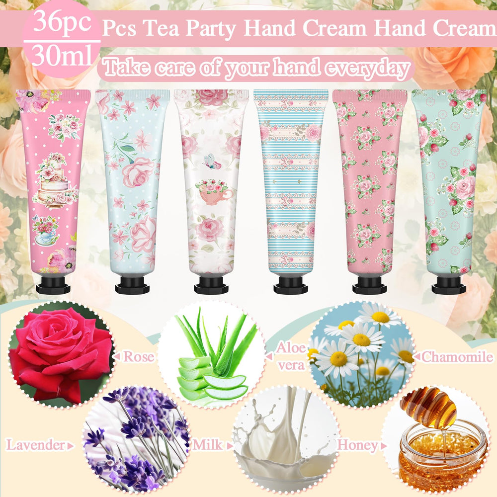Swiffen Tea Party Hand Cream 36-bulks pack highlights generous quantities for party favors