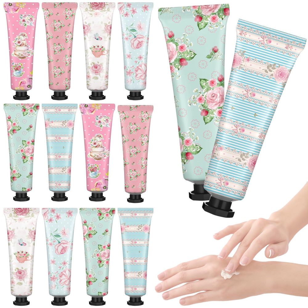 Swiffen Tea Party Hand Cream Gift Set on colorful box display for gifting inspiration.
