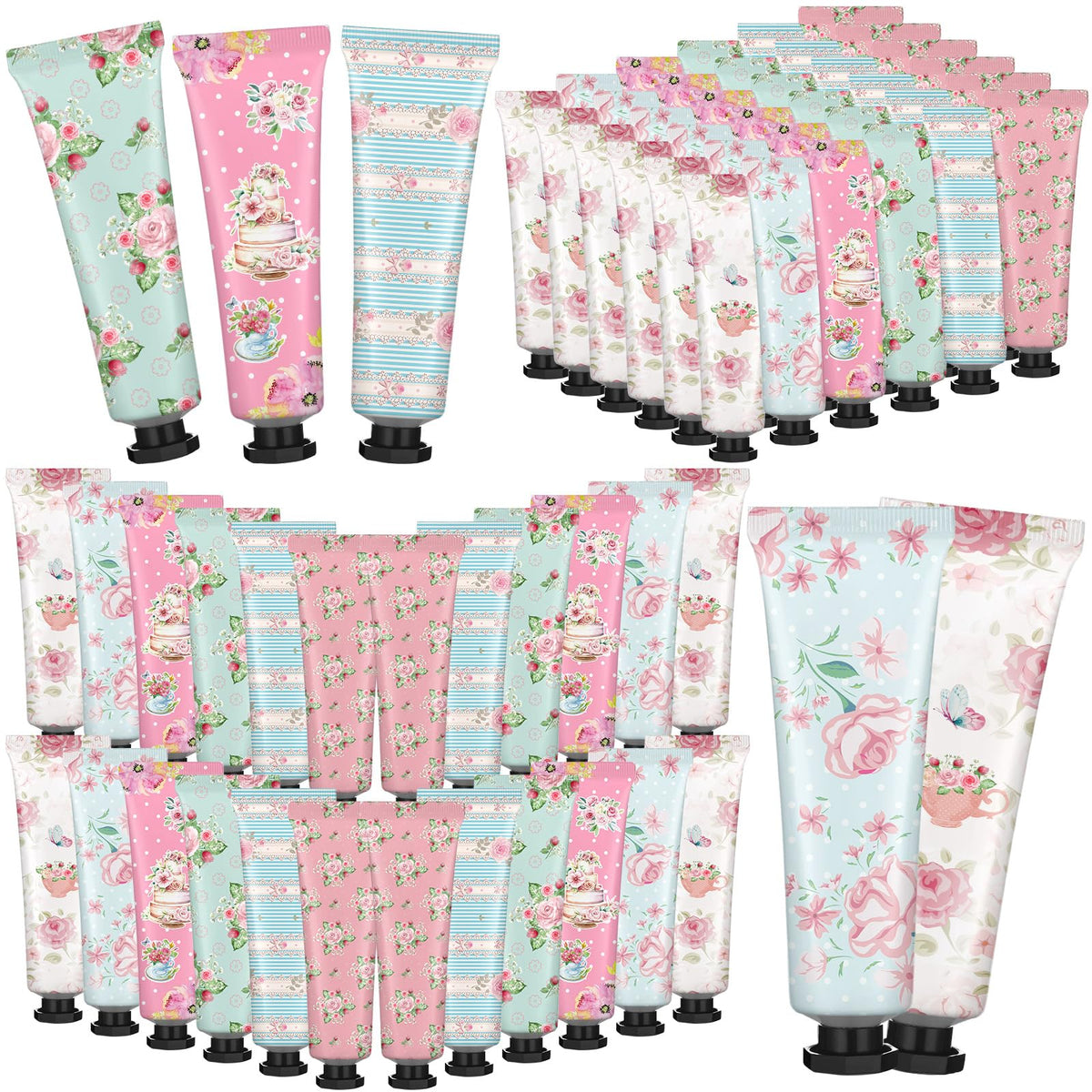 Swiffen Tea Party Hand Cream multicolor box showcasing vibrant packaging for gifting