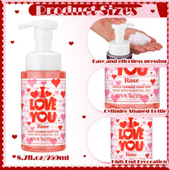 Swiffen Valentine Lavender Chocolate foaming soap with pump for calming hand cleansing