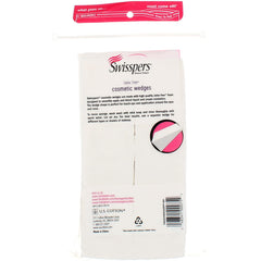 Swisspers wedges disposable hygienic option for clean makeup application every day.