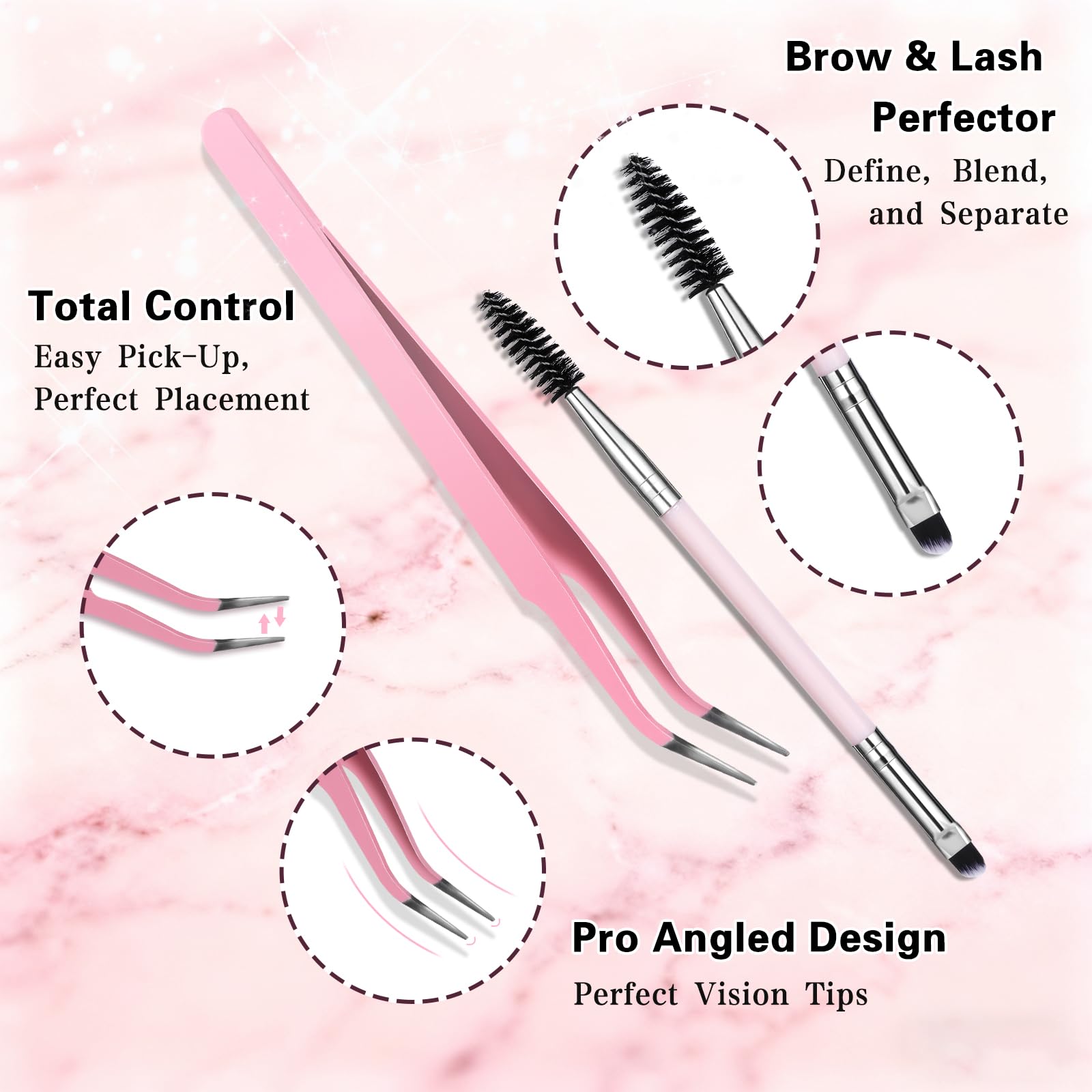 SWTurk lash clusters kit 60D-80D-100D clusters for customizable looks