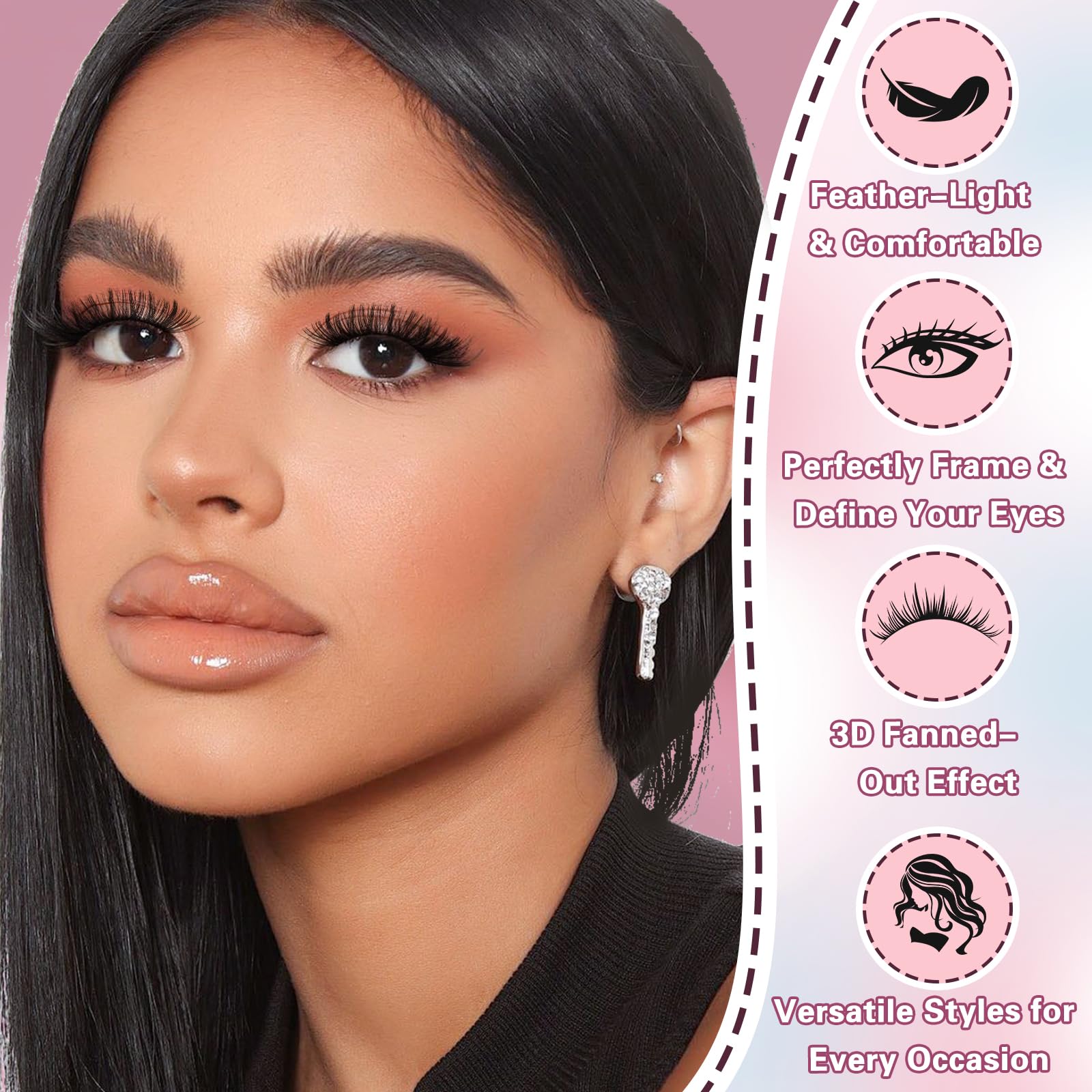 SWTurk lash clusters kit dedicated remover for safe lash release