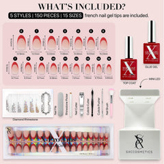 SXC ABS material closeup emphasizes durable nails and gentle removal.