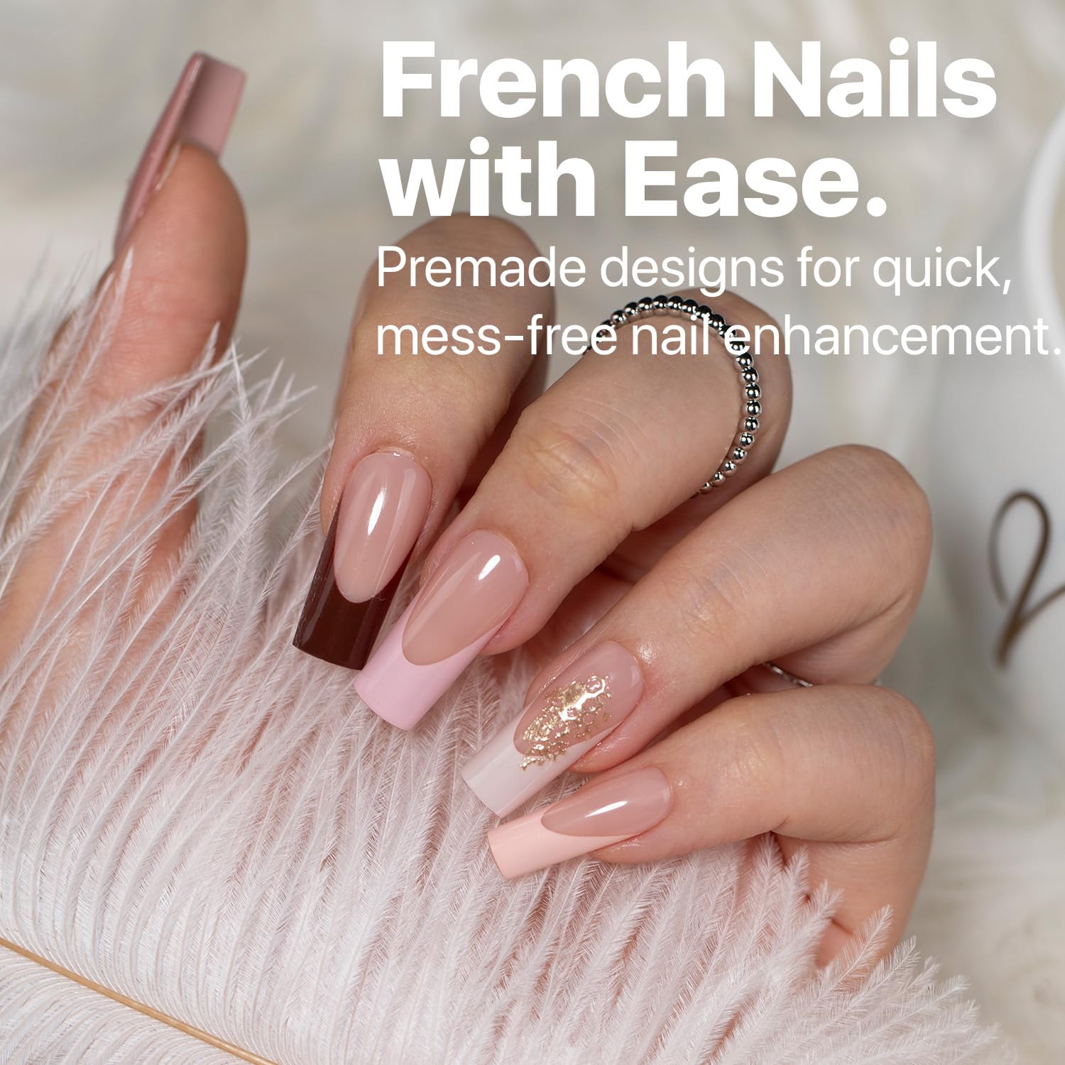 SXC Color Series swatches on nails highlight versatile shades for creative looks.
