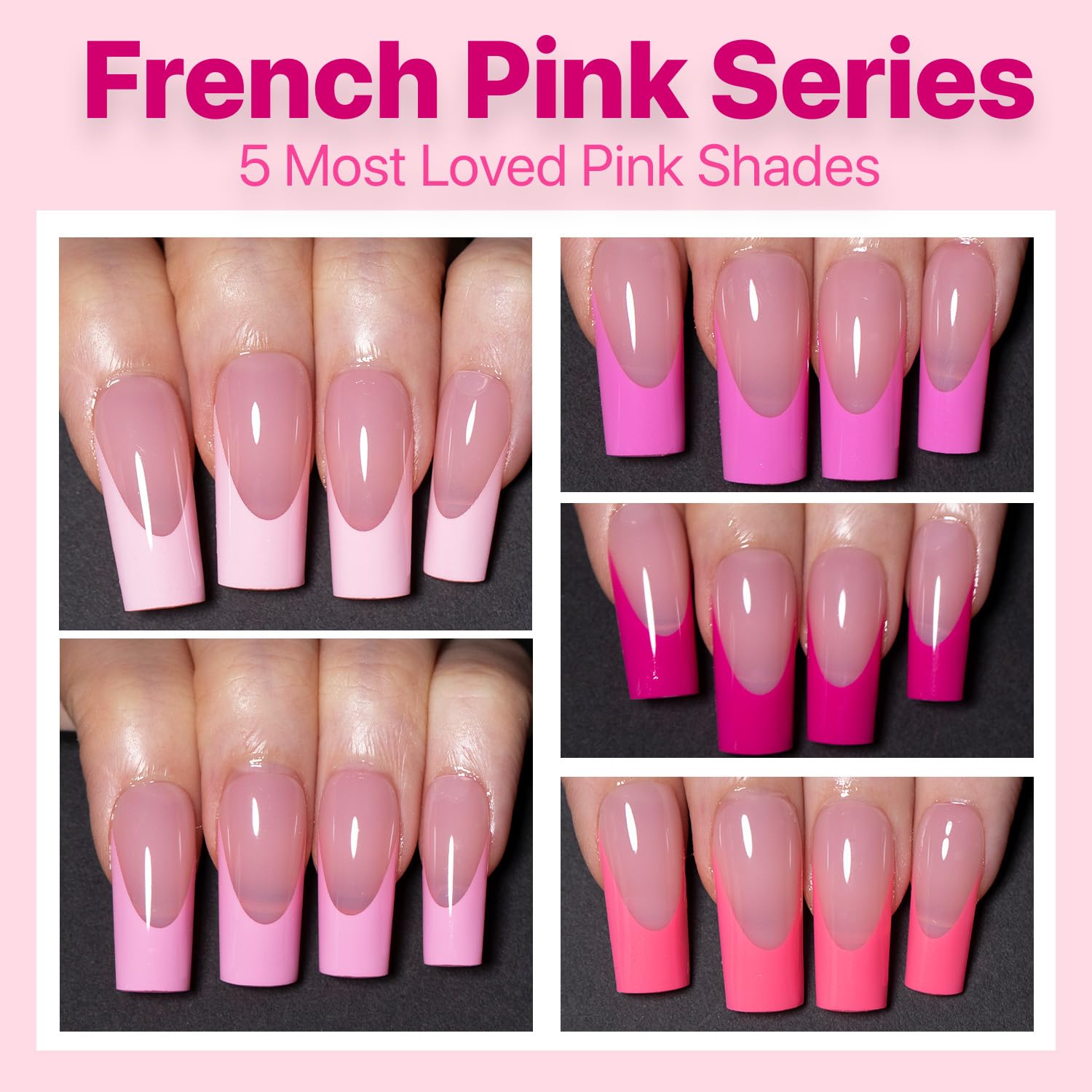 SXC press-on nails: comfortable, flexible fit for natural-looking nails.