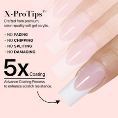 SXC ultra-fit press-on nails in 15 sizes laid out for precise fit