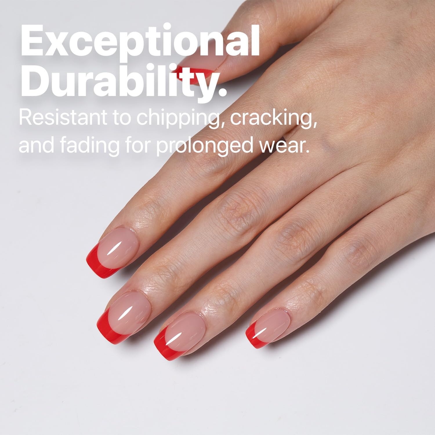 SXC ABS material offering durable, reusable press-on nails